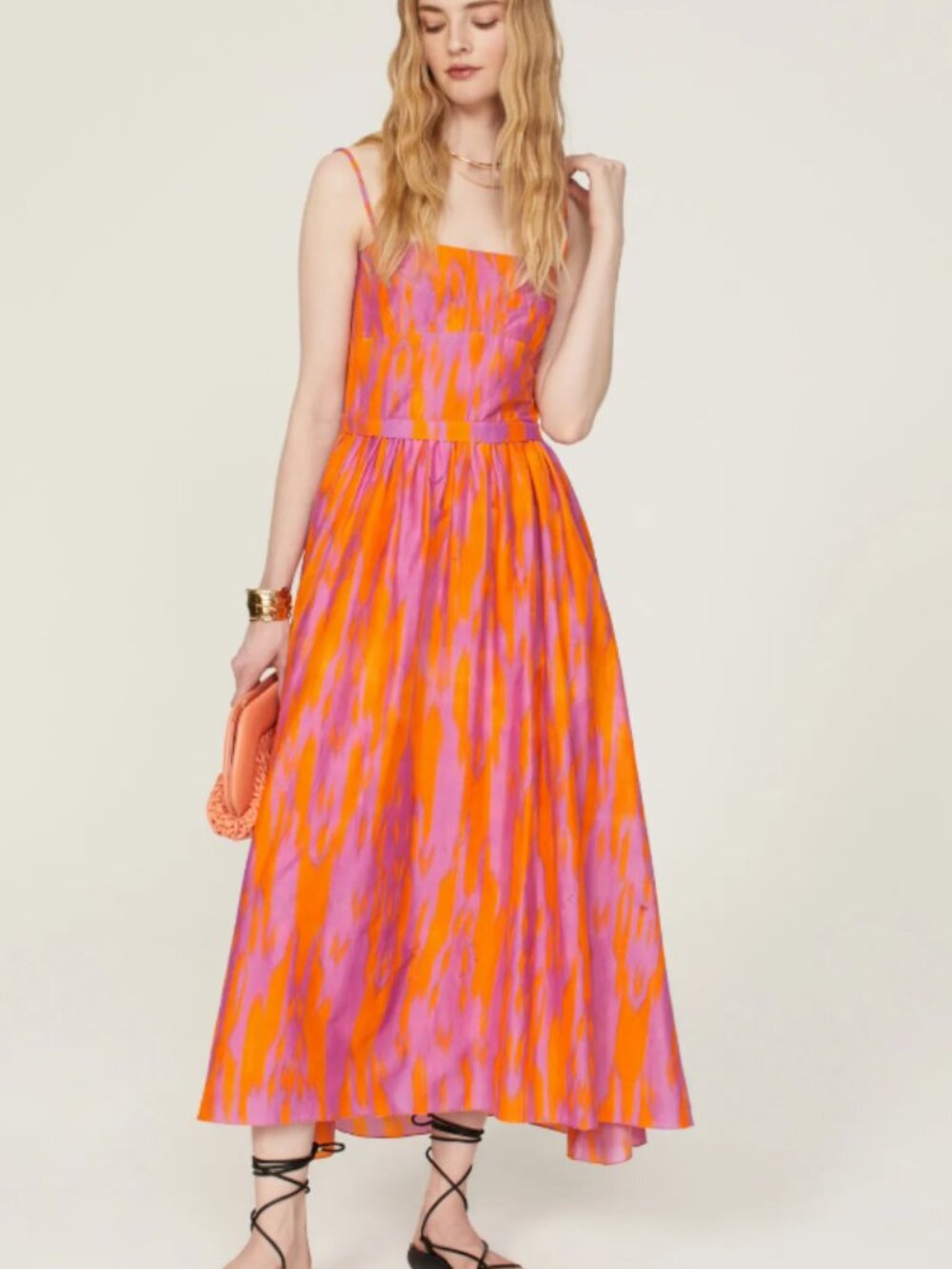 RTR-171 Maria Cher Targatal Midi Dress